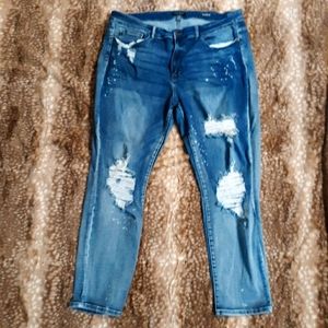 Judy Blue distressed jeans